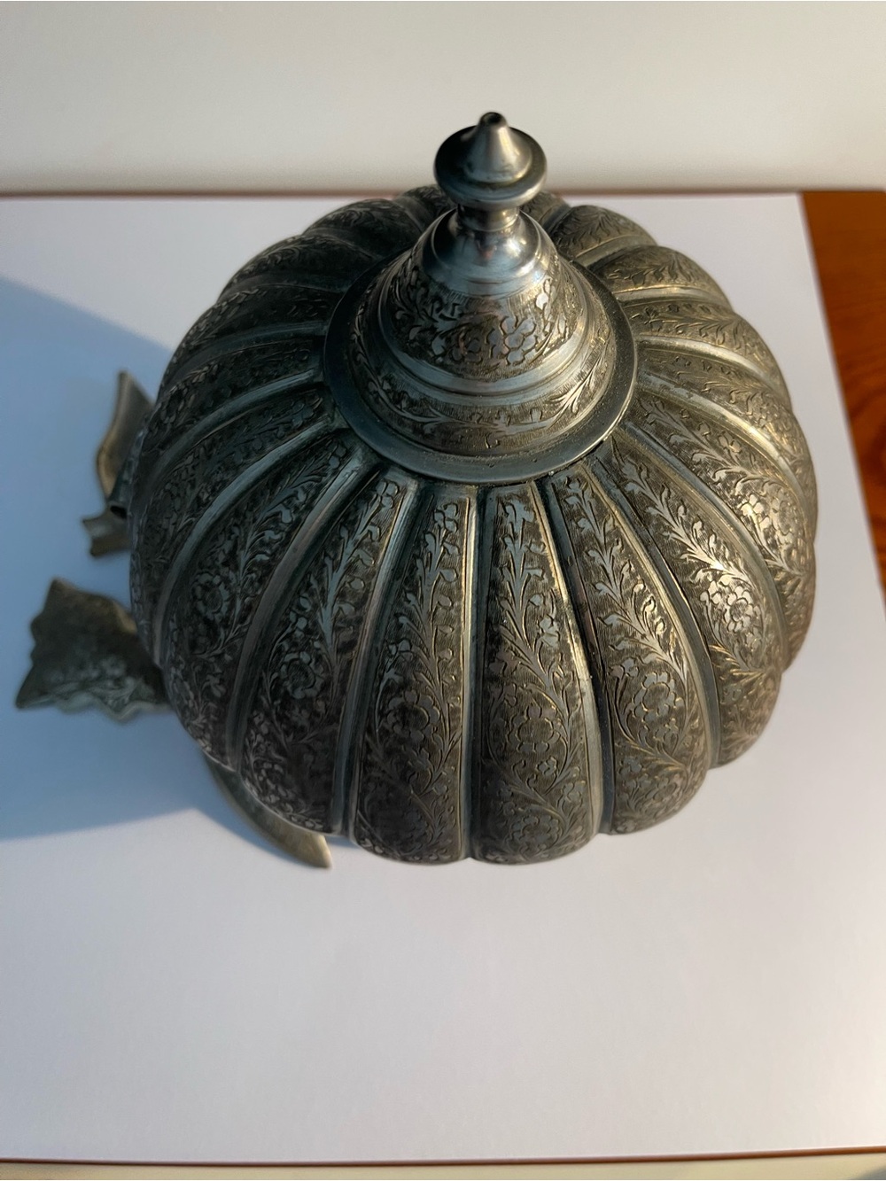 Vintage Fred Zimbalist Onion Dome Clam Shell Music Box #76- India